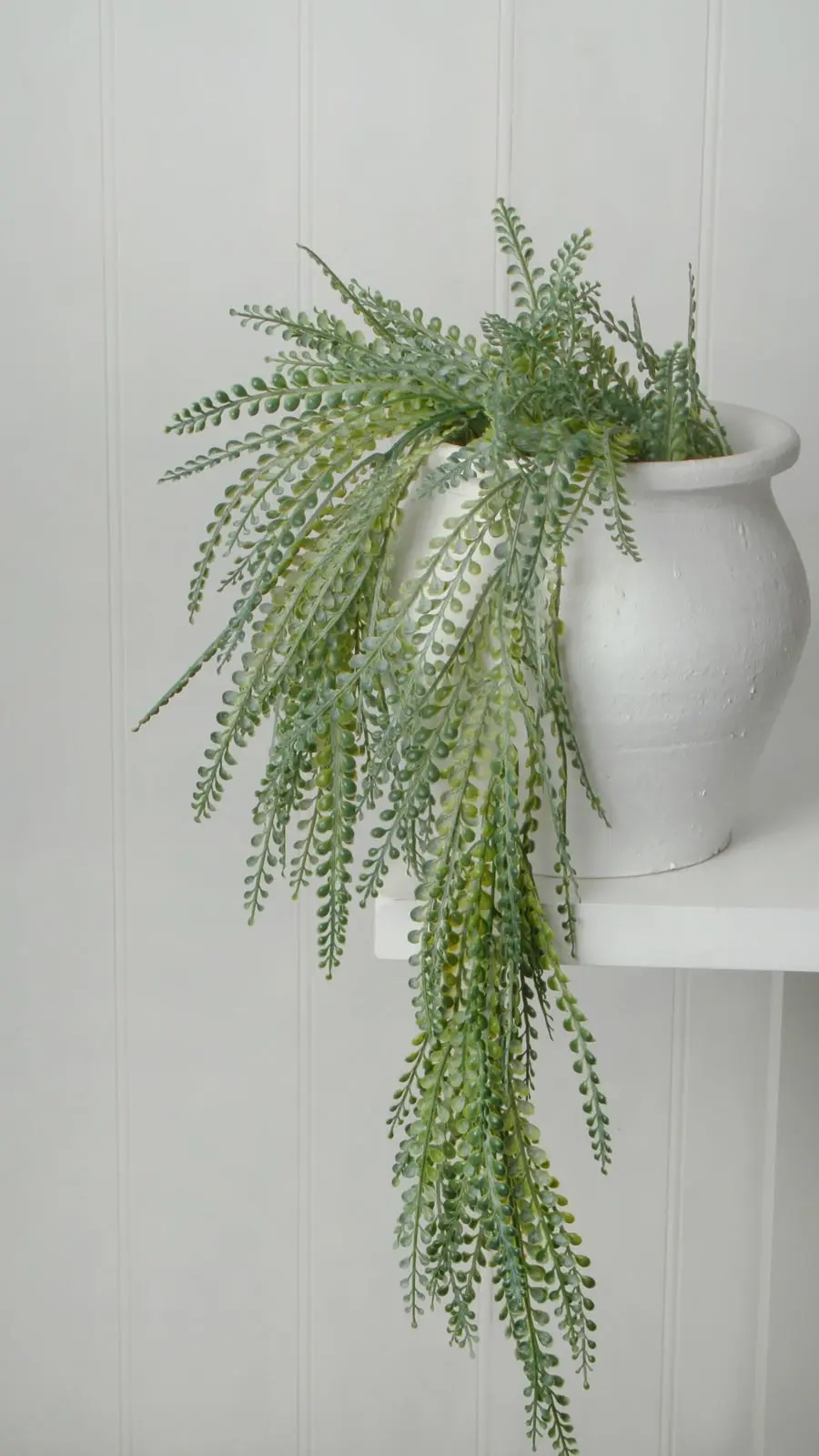 Faux Hanging Fern 85cm