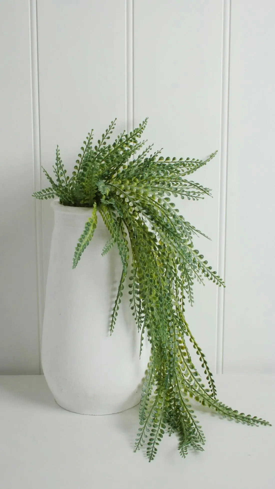 Faux Hanging Fern 85cm