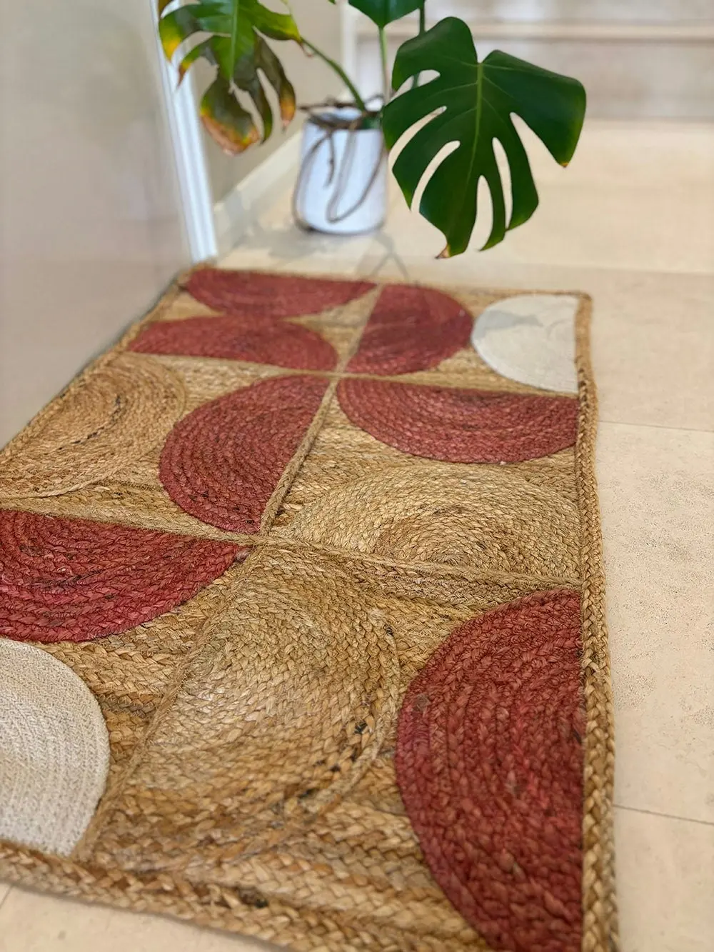 Salli Jute Braided Rug 90 x 60cm