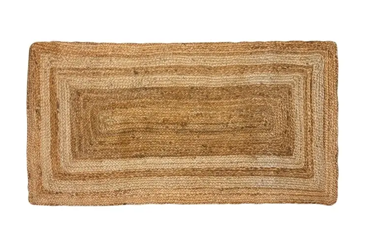 Athena Border Jute Rug 140 x 70cm