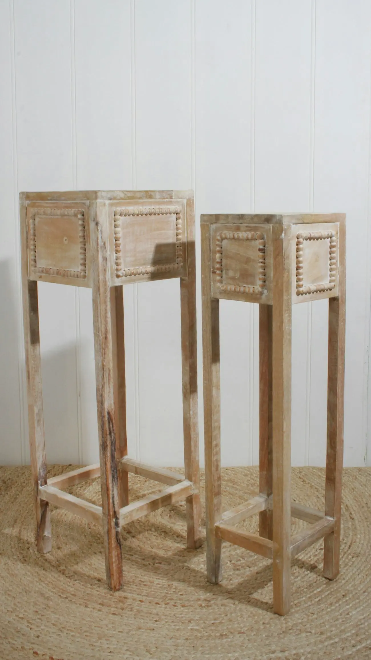 Bryony Mango Plant Stand - Set Of 2