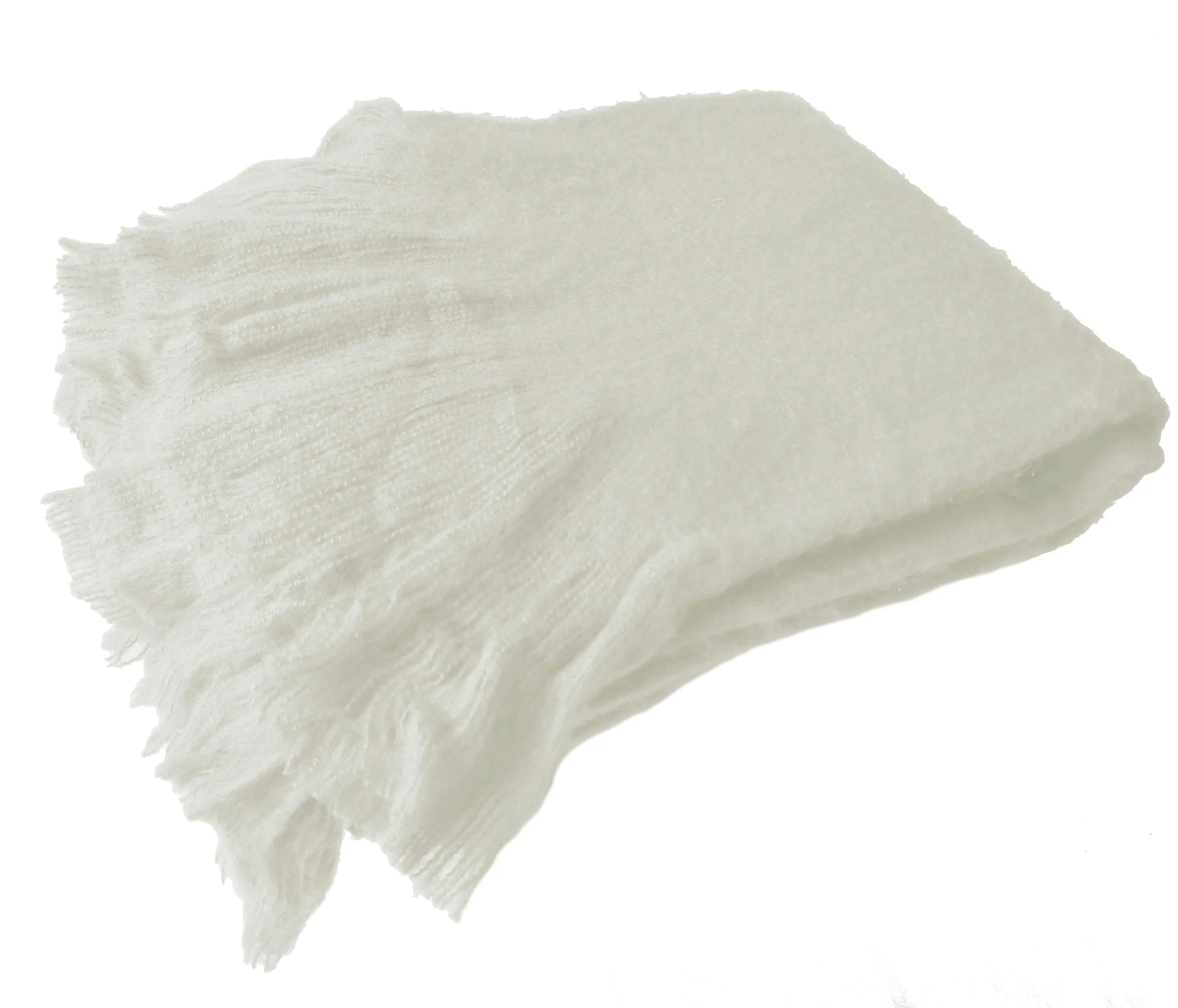 Maci Super Plush Throw Cream