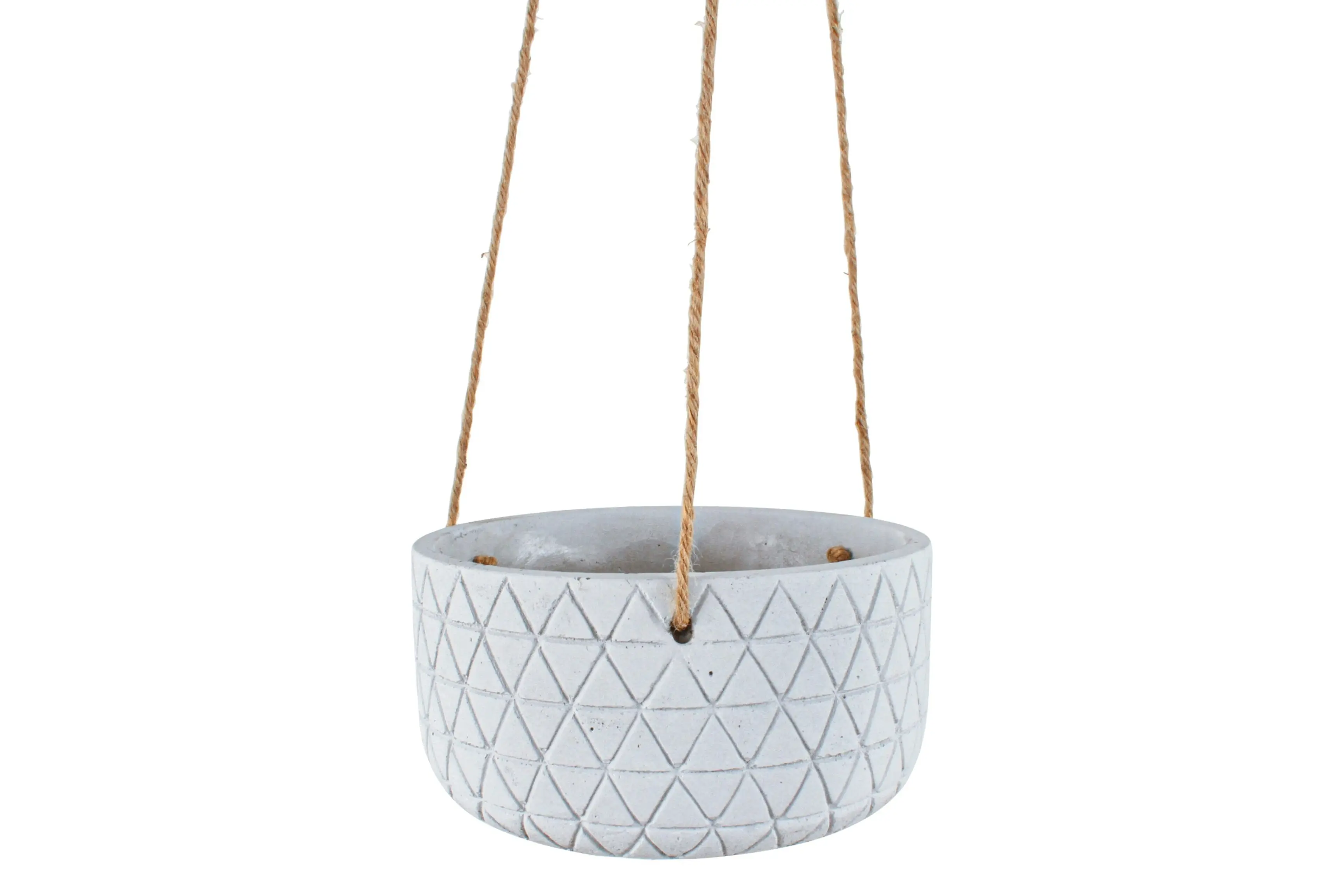 Destiny Hanging Pot Planter Cement 17 x 9cm