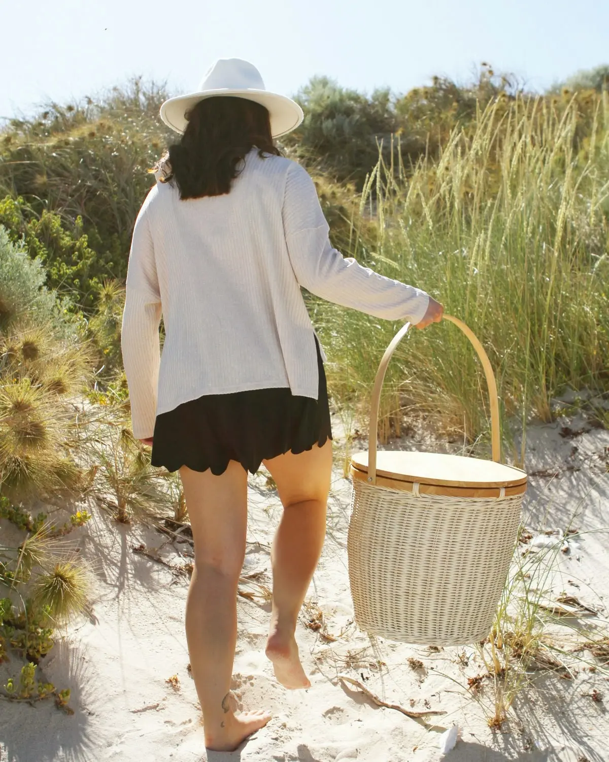 Tulum Rattan Insulated Picnic Basket