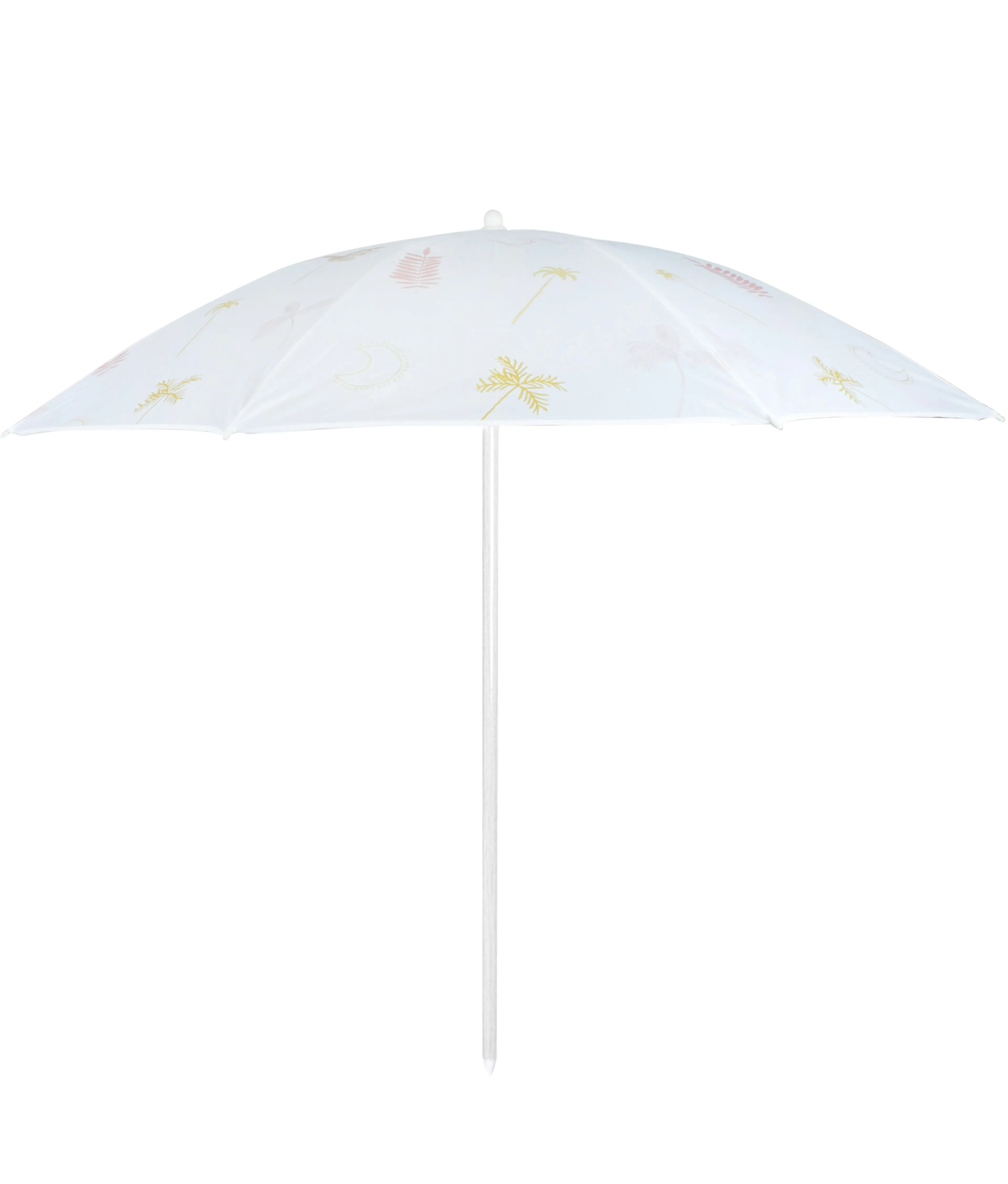 Good Vibes™ 1.6m Beach Umbrella with Carry Bag, Shoulder Strap - Coco and Waves