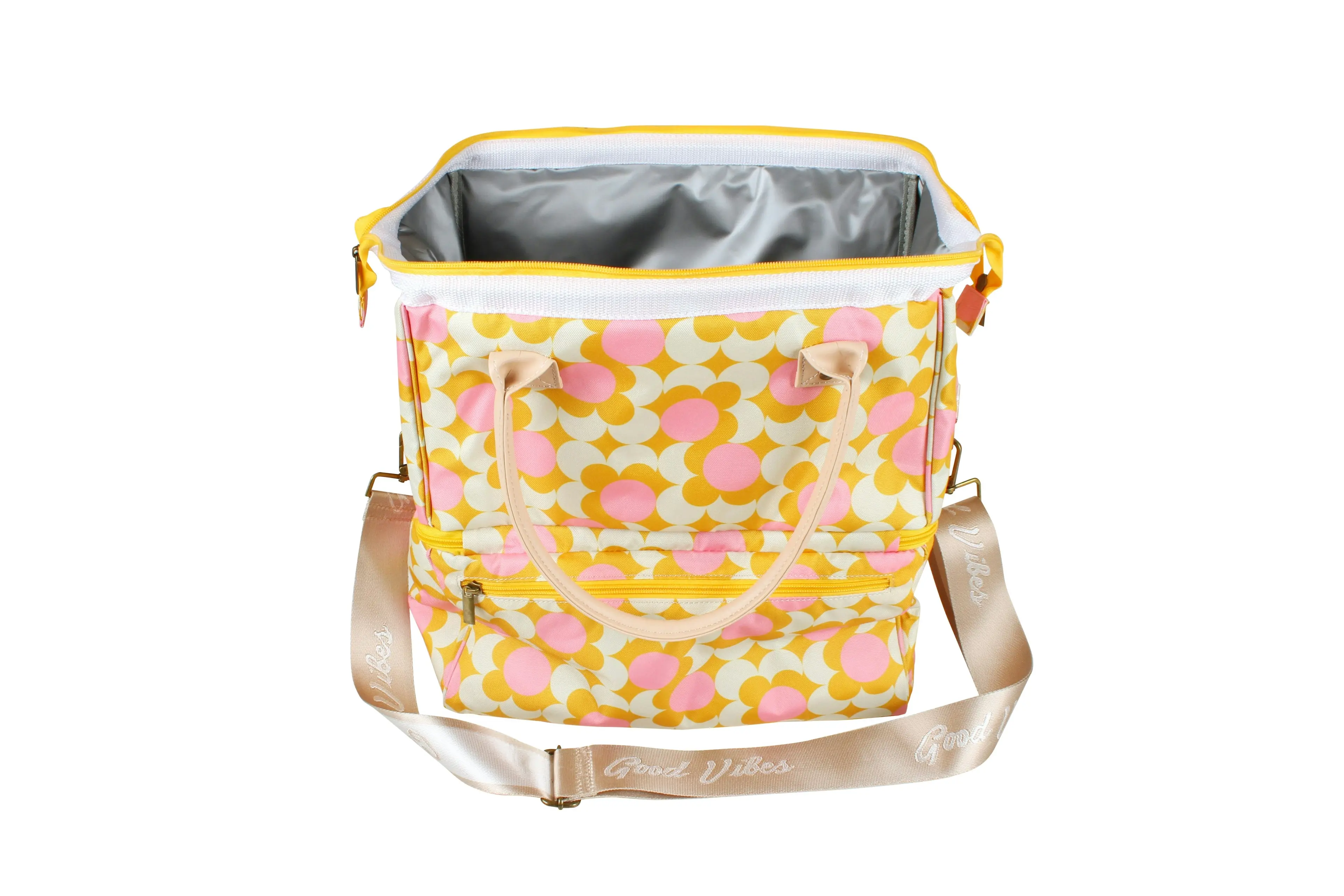 Insulated Cooler Bag (44 x 40 x 25cm) - Retro Dot