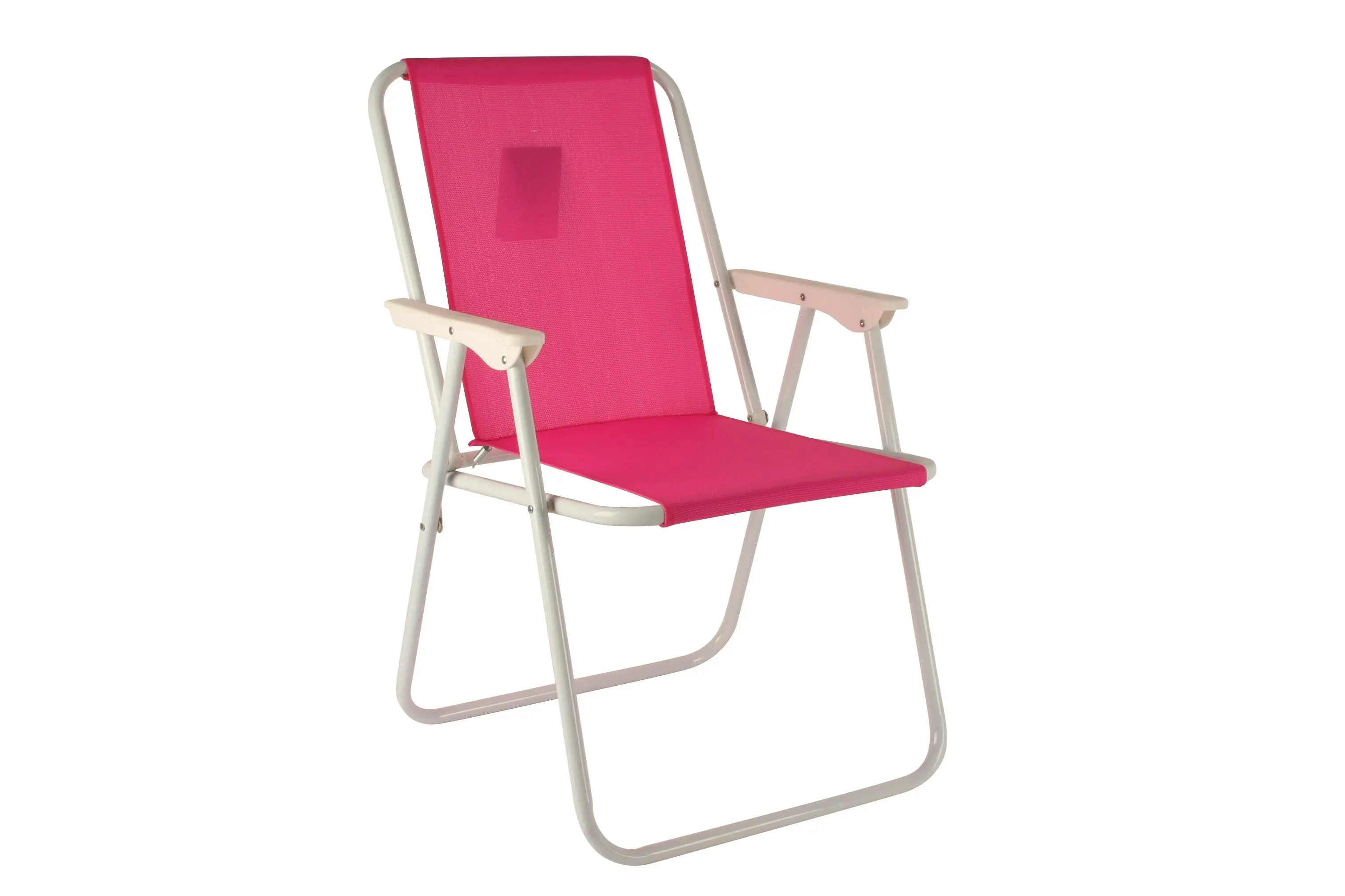 Blue Yellow or Pink Foldable Beach Chair