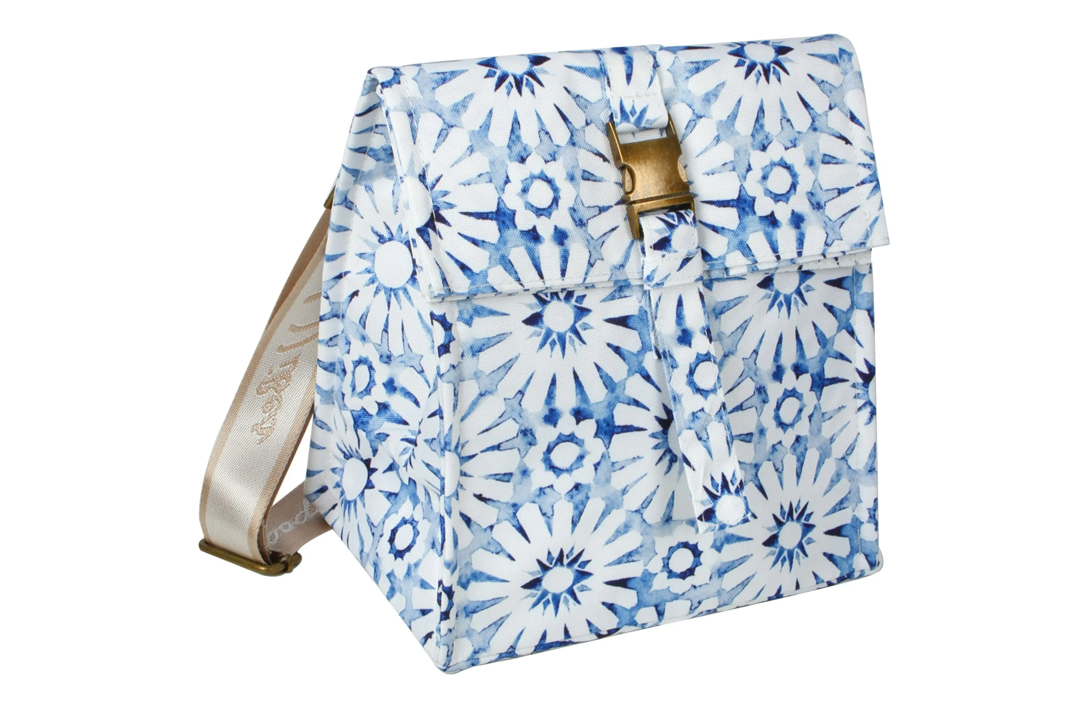 Insulated Lunch Bag -Indigo Waters