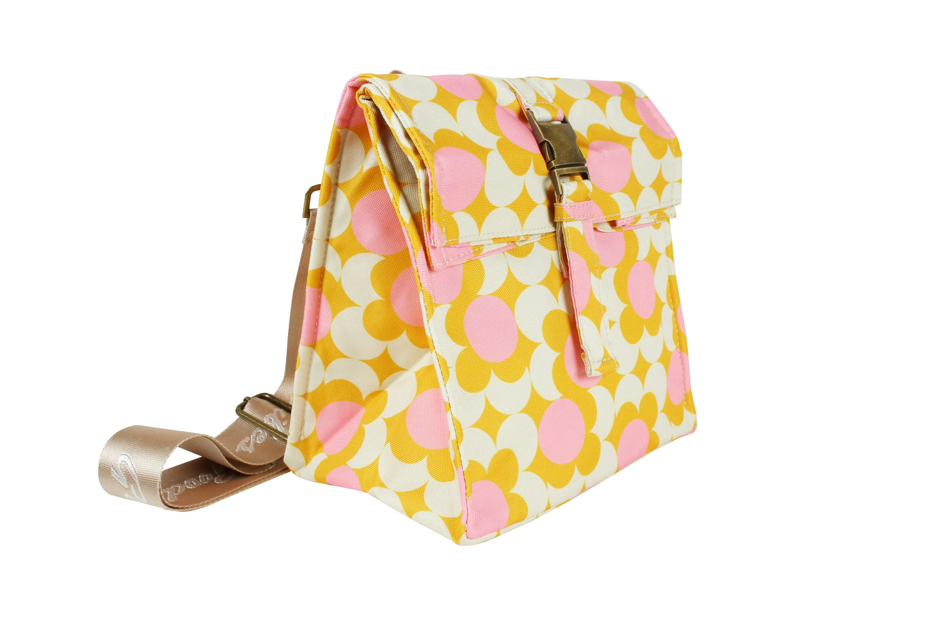 Insulated Lunch Bag (24 x 21 x 15cm) - Retro Dot