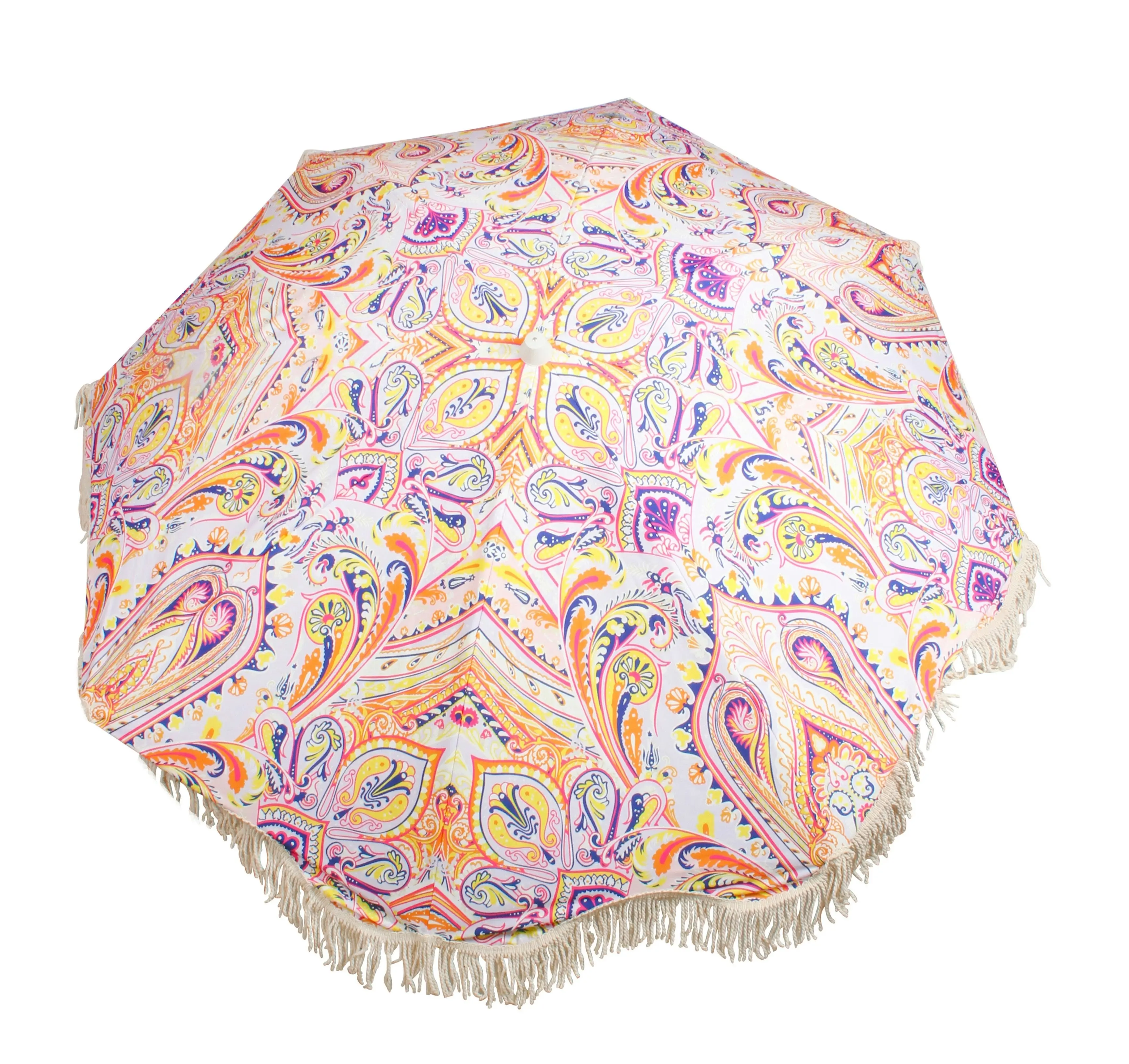 Premium Beach Umbrella 2M - Nomad Paisley