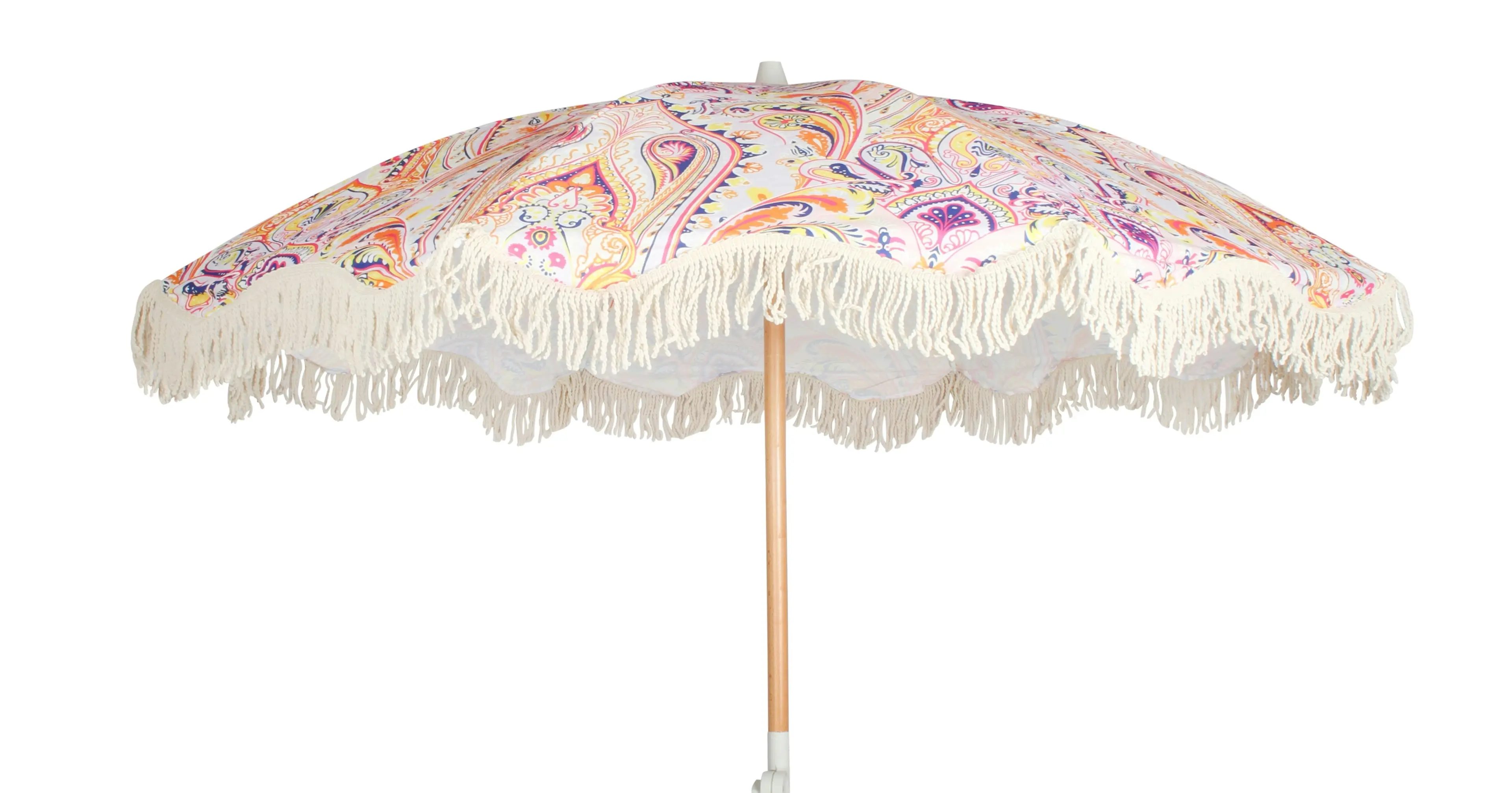 Premium Beach Umbrella 2M - Nomad Paisley