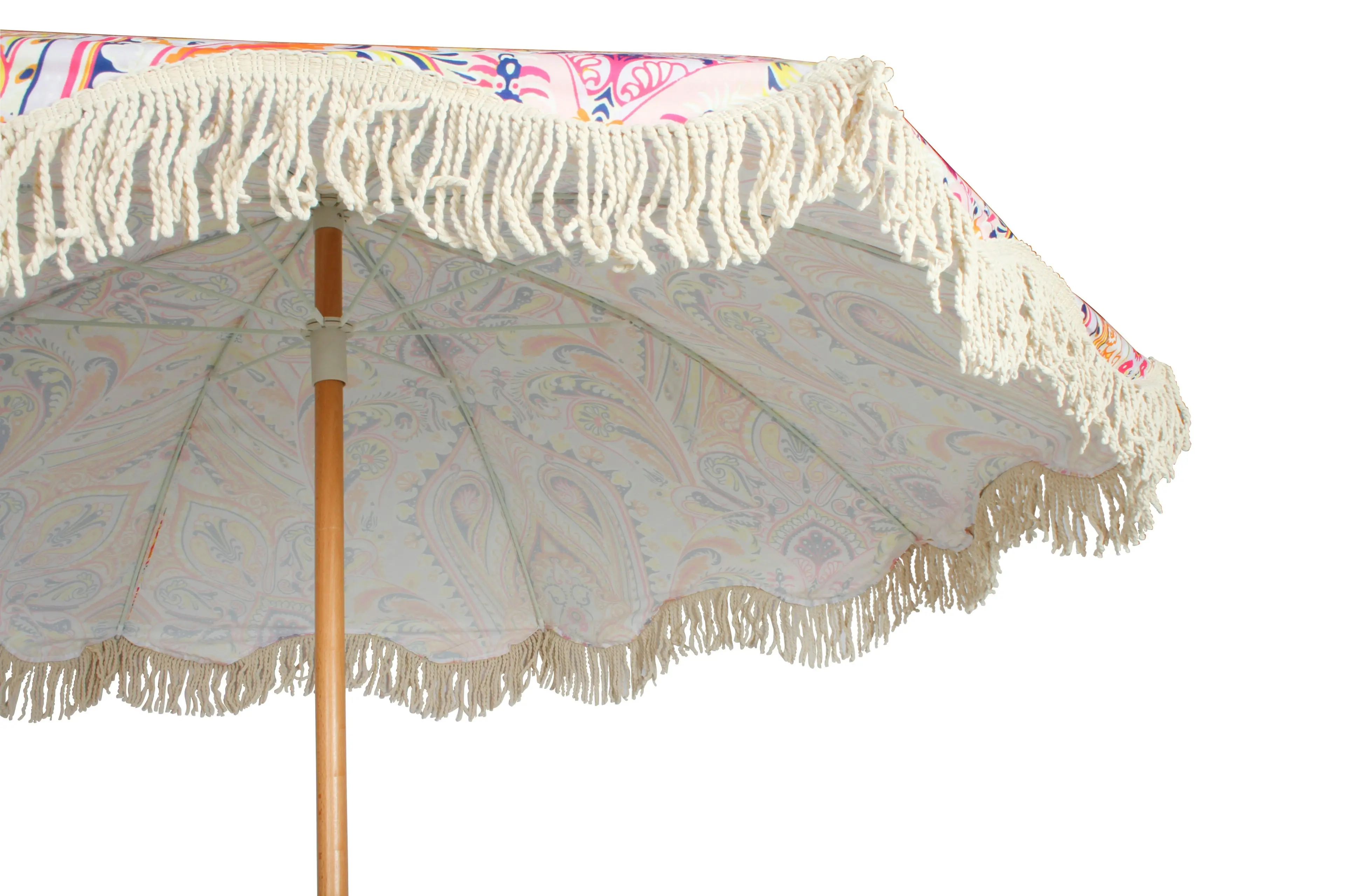 Premium Beach Umbrella 2M - Nomad Paisley