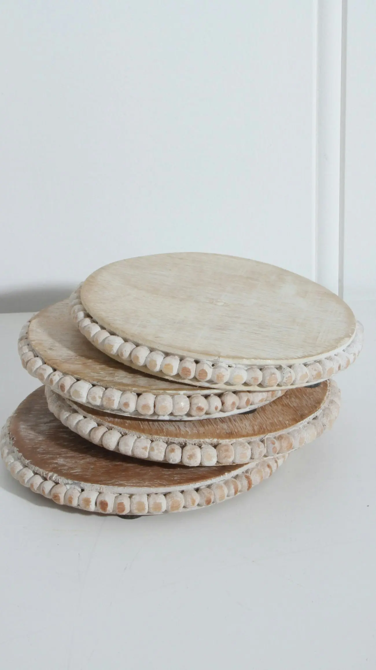 Bryony Mango Wood Coasters Set Of 4