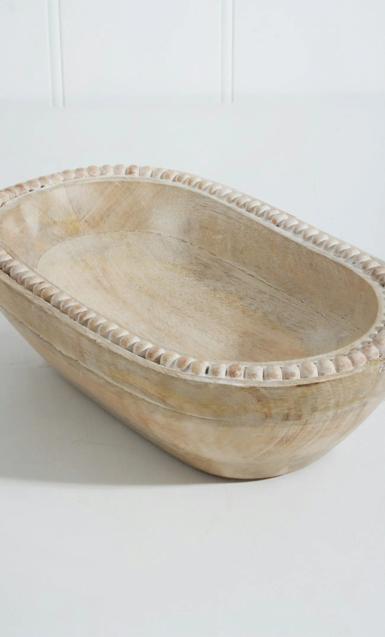 Bryony Mango Wood Round Bowl