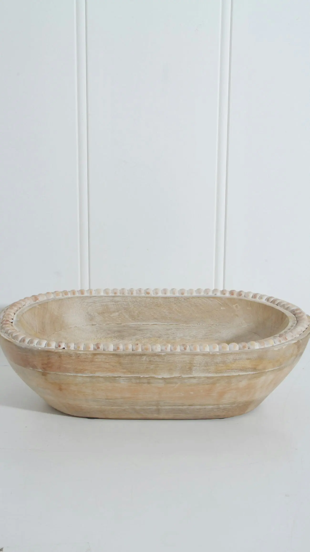 Bryony Mango Wood Round Bowl