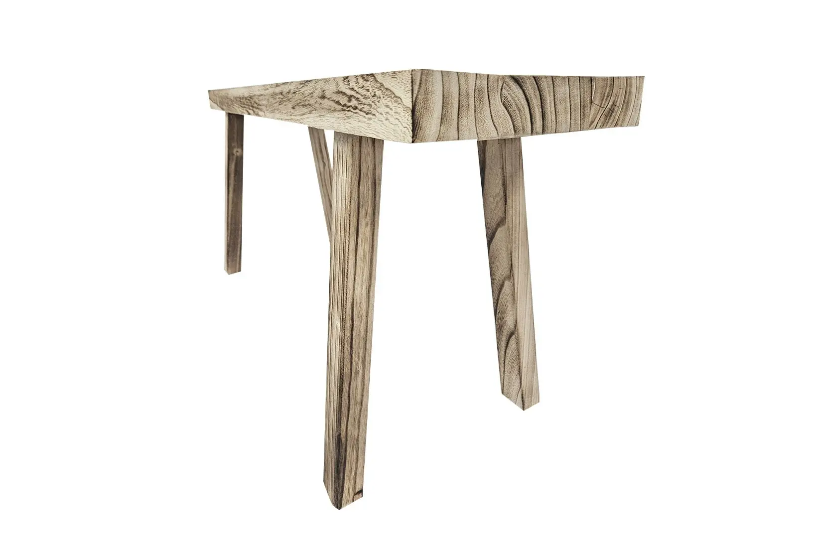 Natural Colour, Wood, Console Bench, 110 x 50 x 28cm