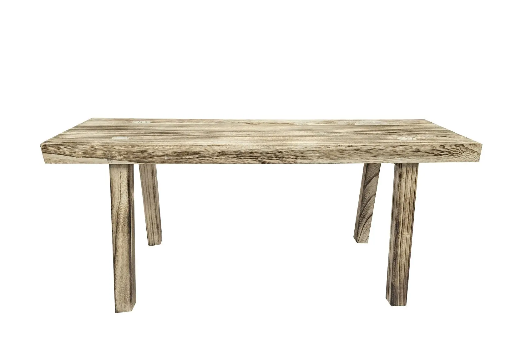 Natural Colour, Wood, Console Bench, 110 x 50 x 28cm