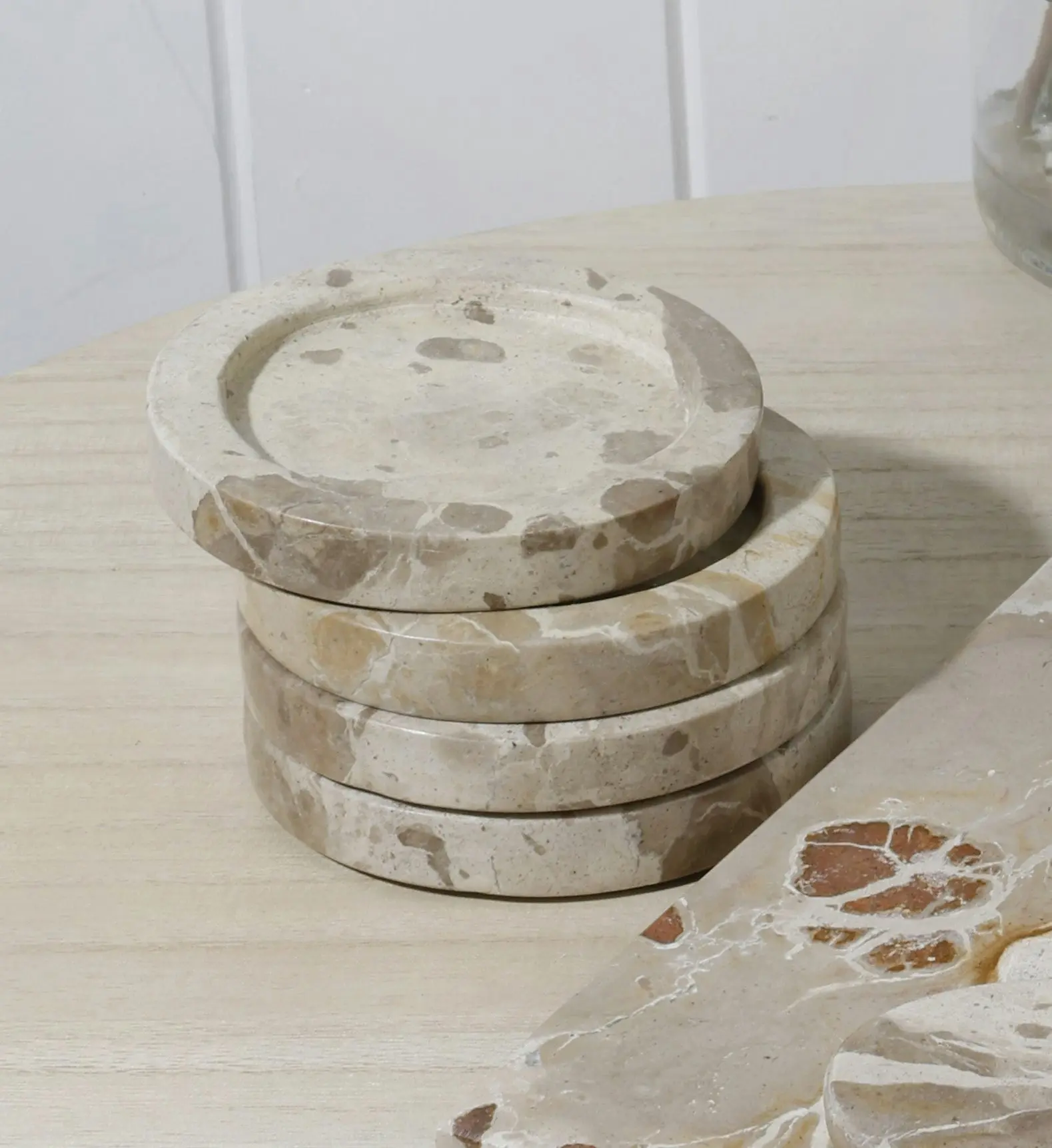 Lilet Marble Coasters - Set Of 4