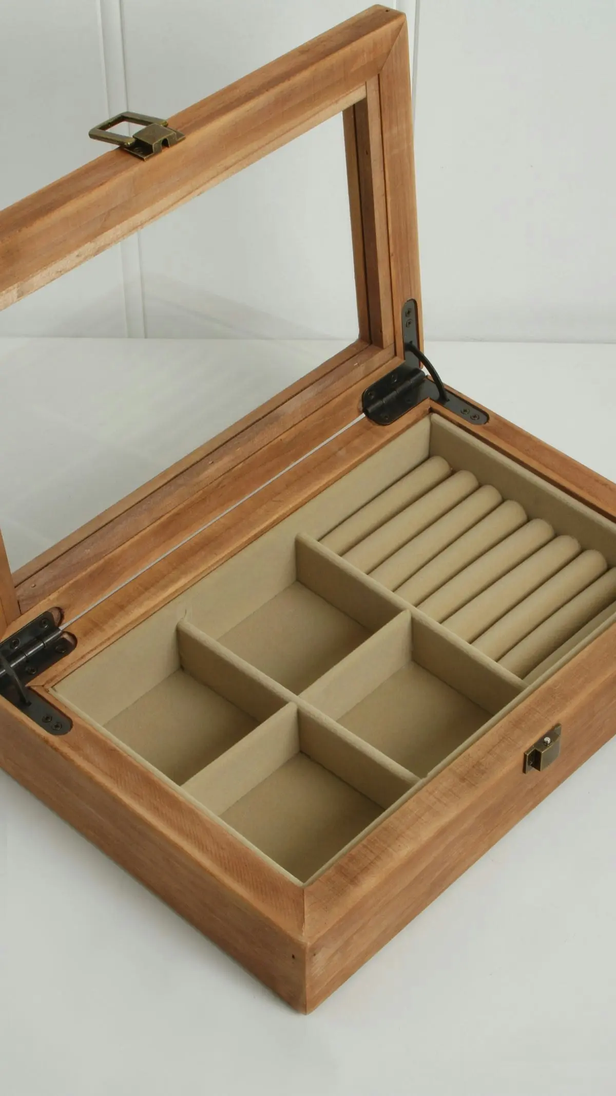 Hila Pine Jewellery Box With Insert