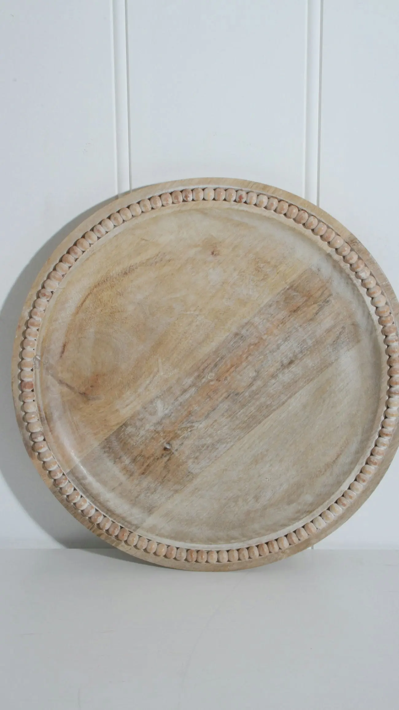 Bryony Mango Wood Round Plate 30cm