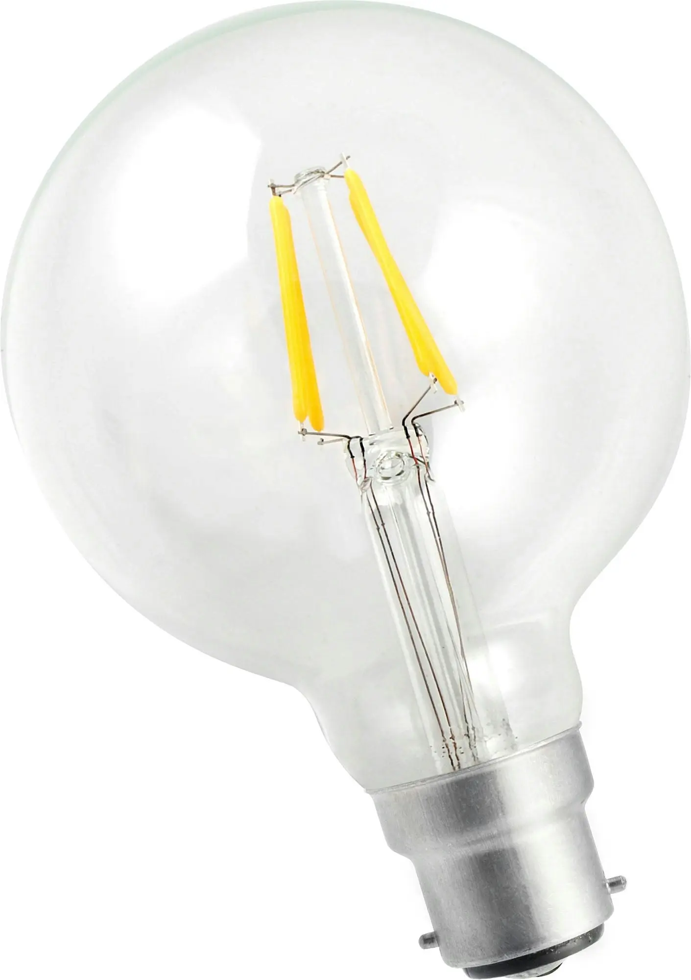 Led Filament 4W G95 Bayoent B22 Clear Glass Warm White