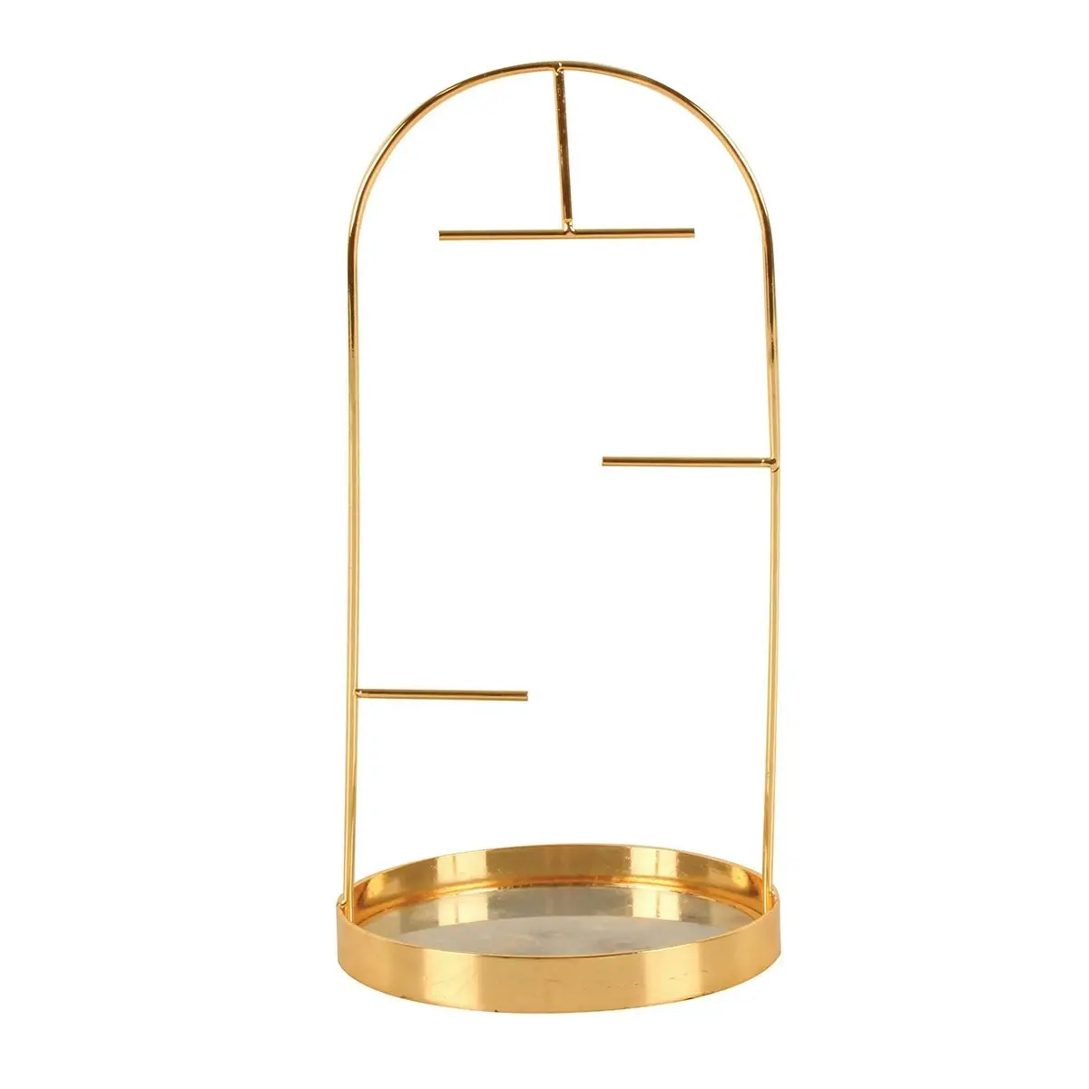 Weslan Curved Metal Jewellery Stand