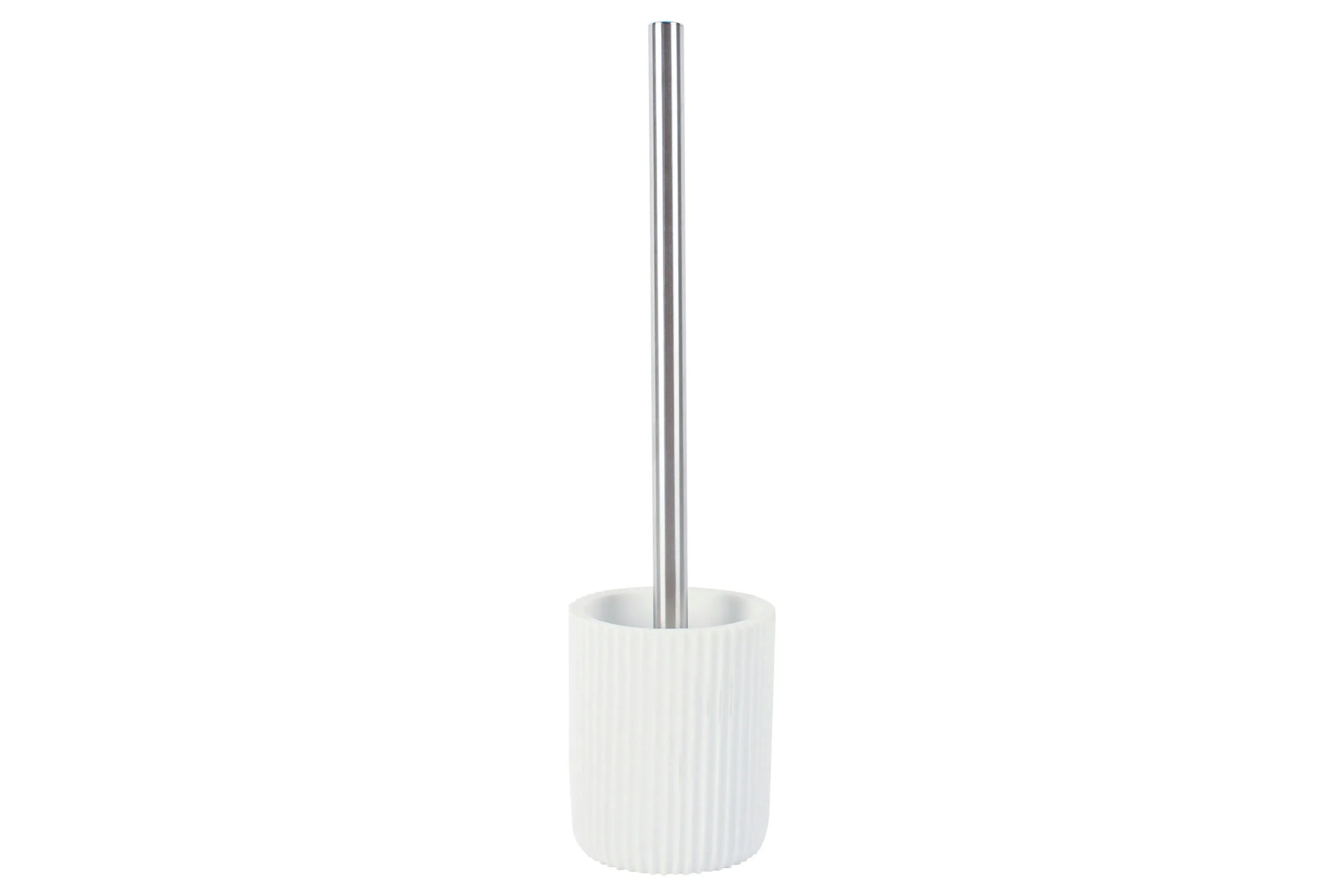 Ribbed Poly Resin Toilet Brush