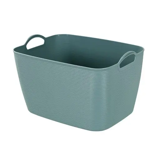 3x Boxsweden Decor Flexible 20L Storage Basket Home Organiser w/Handles Asst