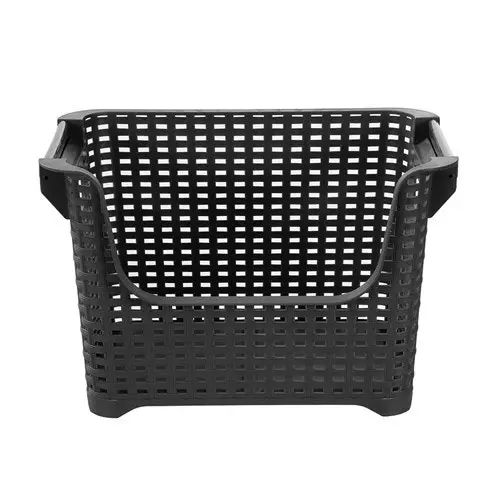 2x Boxsweden Tilly Stackable 37.5x25cm Basket Laundry Storage Bin Assorted