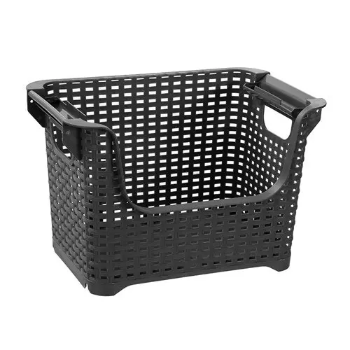 2x Boxsweden Tilly Stackable 37.5x25cm Basket Laundry Storage Bin Assorted