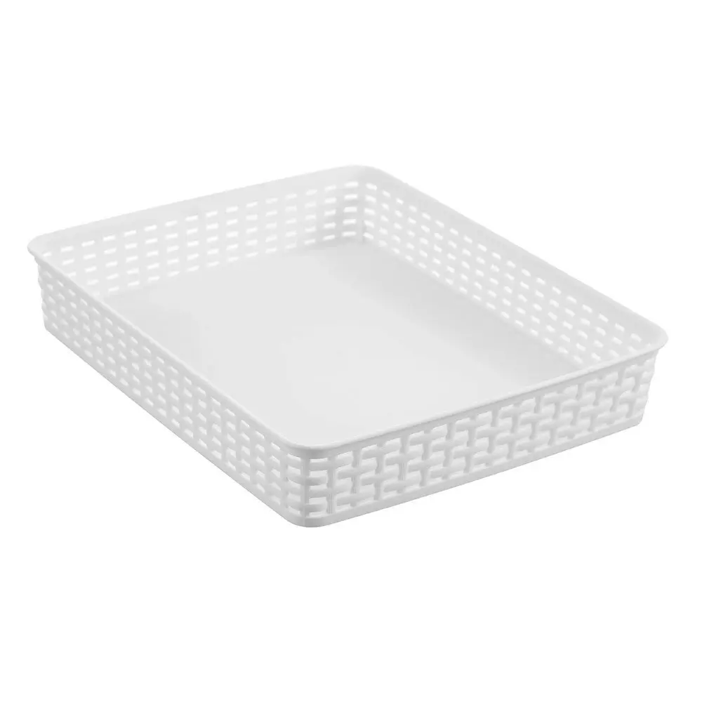 6x 3pc Boxsweden Tilly 35x29cm Kitchen Storage Container Organiser Tray Assorted