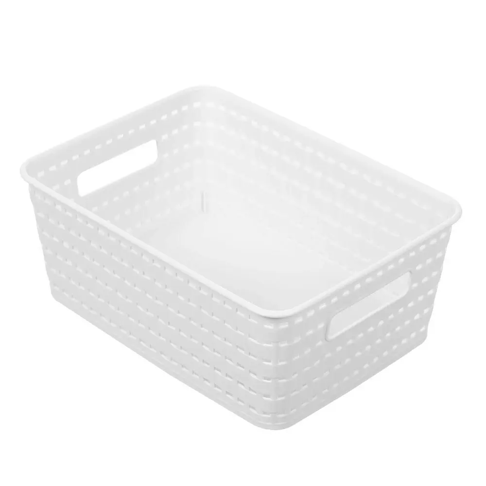 Boxsweden Woven Basket 27cm Home Office Storage Organiser Containers Assorted