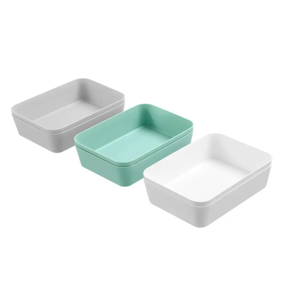 4x 2PK Boxsweden Essentials Storage Tray 18cm Home Kitchen Display Storage Asst