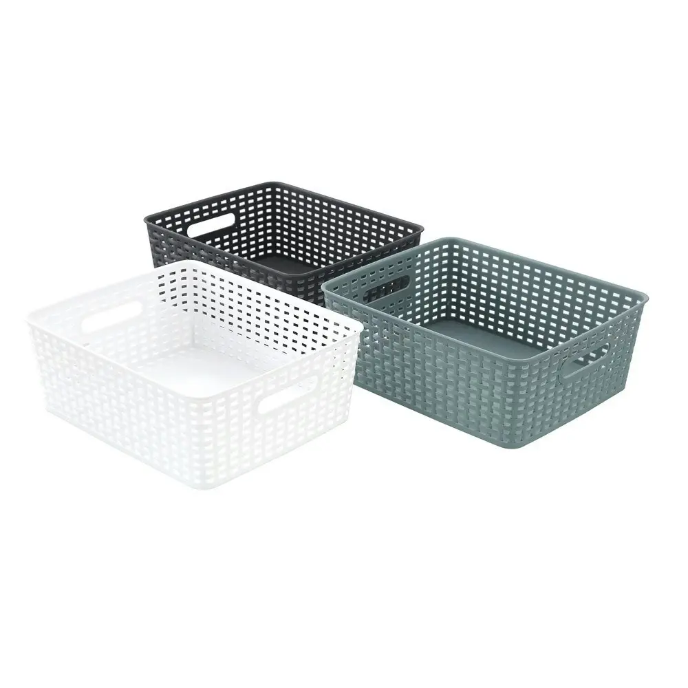 Boxsweden 35.5x29cm Tilly Basket Cleaning Storage Organiser Container M Assort