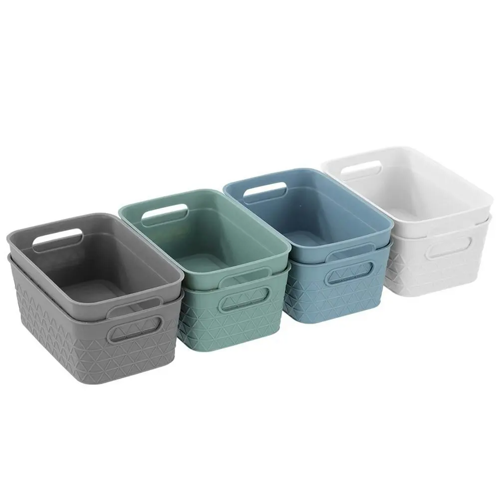 12pc Boxsweden Trinity 16.5cm Basket Organiser Home Storage/Container Assorted