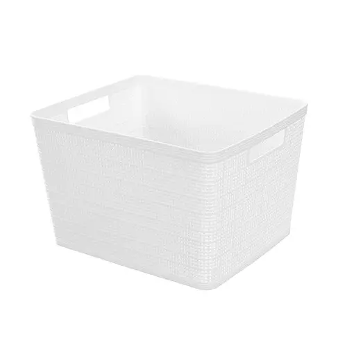 2x Boxsweden Ivy Weave 34.5cm Basket Home Storage Organiser w/ Handles Asst