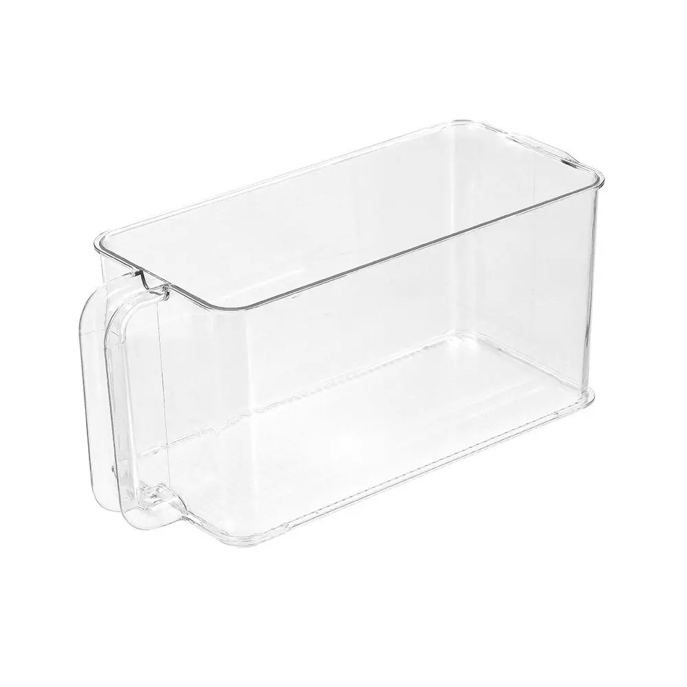 2x Boxsweden Crystal Easy Access Storer w/Lid 4.5L Stackable Storage Organiser