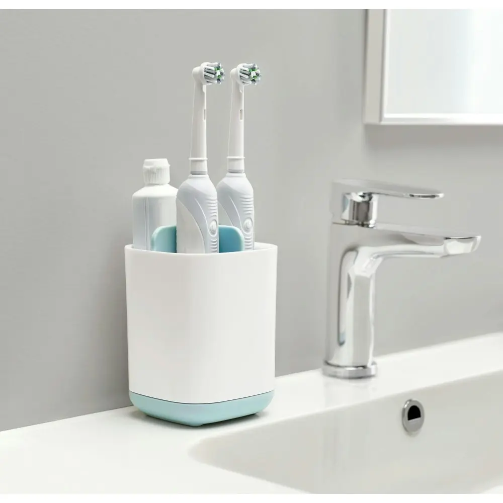 Joseph Joseph EasyStore Paste/Toothbrush Caddy Bathroom Storage Organiser Blue