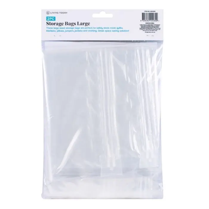 8pc Living Today Vacuum Seal Clothing/Bedding Storage Bags Large 70x100cm