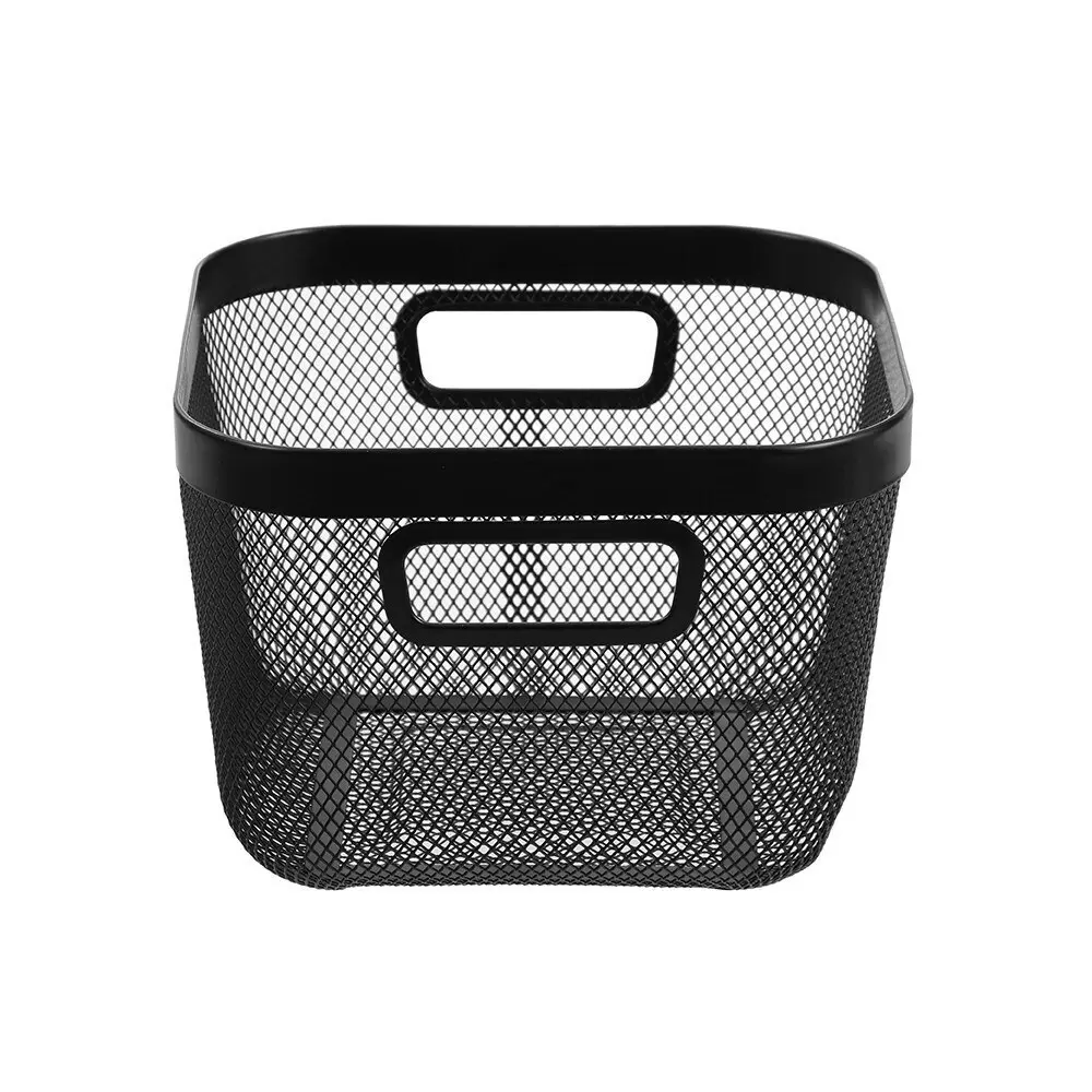 2x Boxsweden Medium 24cm Mesh Storage Basket w/ Handle Home Organiser Assorted