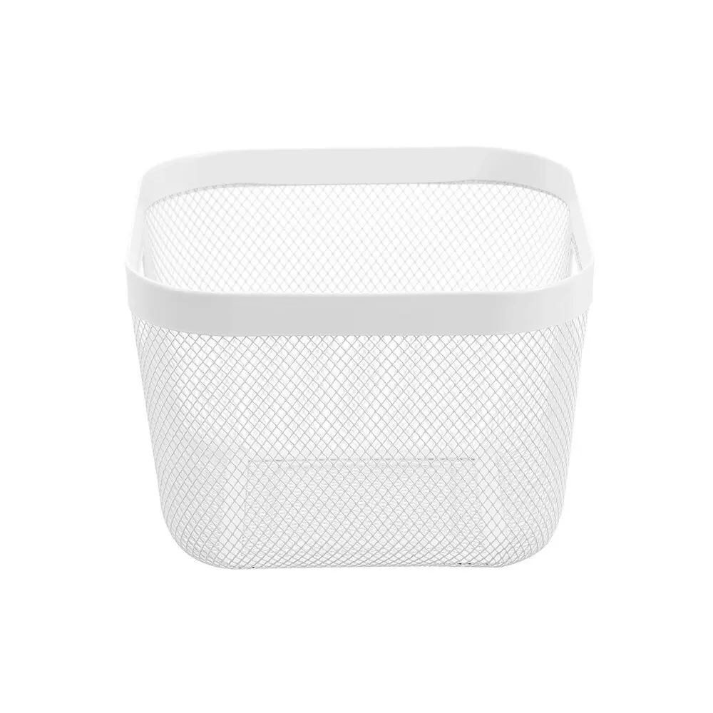 2x Boxsweden Medium 24cm Mesh Storage Basket w/ Handle Home Organiser Assorted