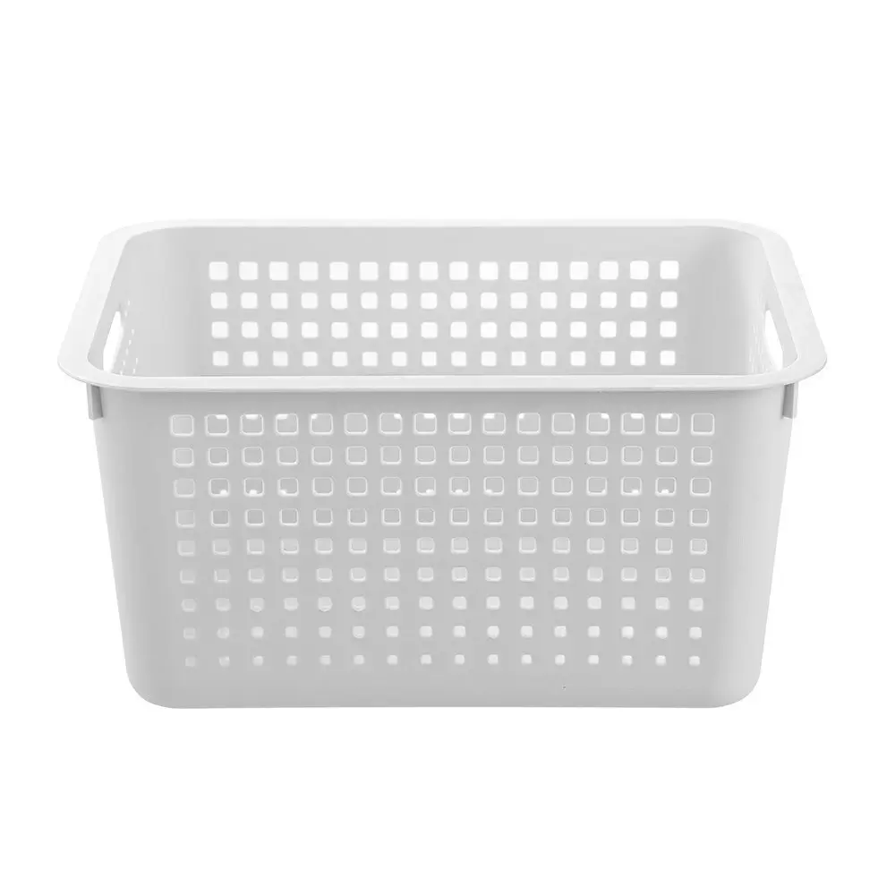 2x Boxsweden Cubo 45x22.5cm Storage Basket Home Organiser Large Rectangle Asstd