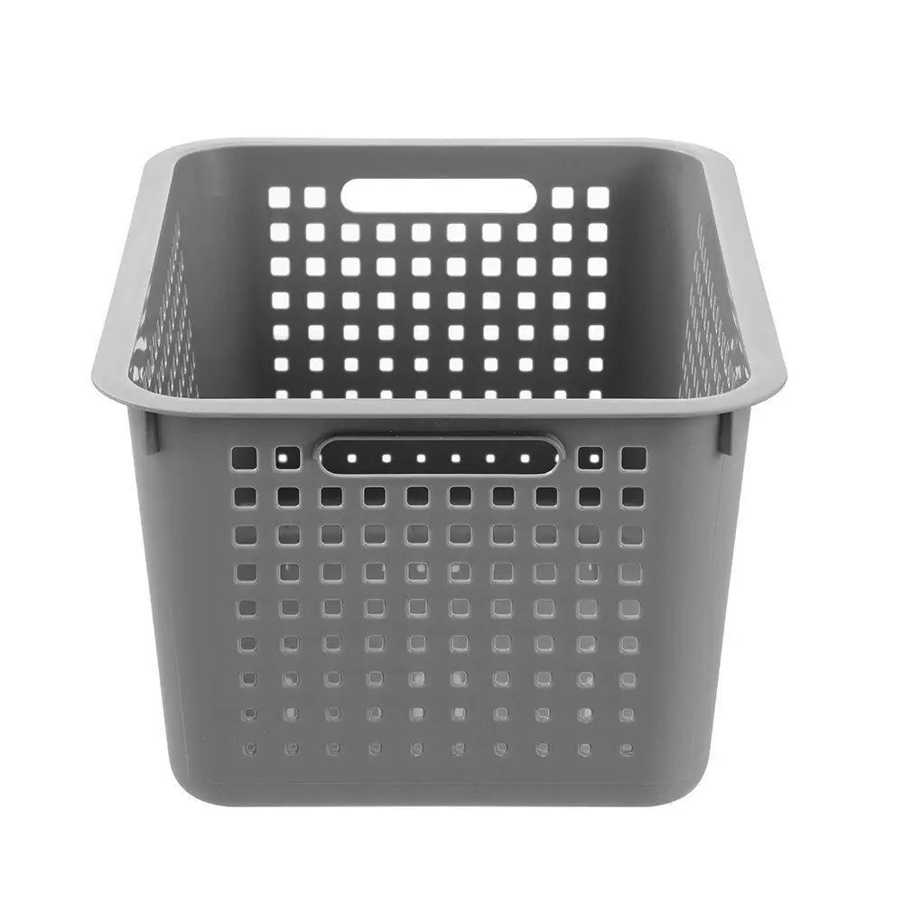 2x Boxsweden Cubo 45x22.5cm Storage Basket Home Organiser Large Rectangle Asstd