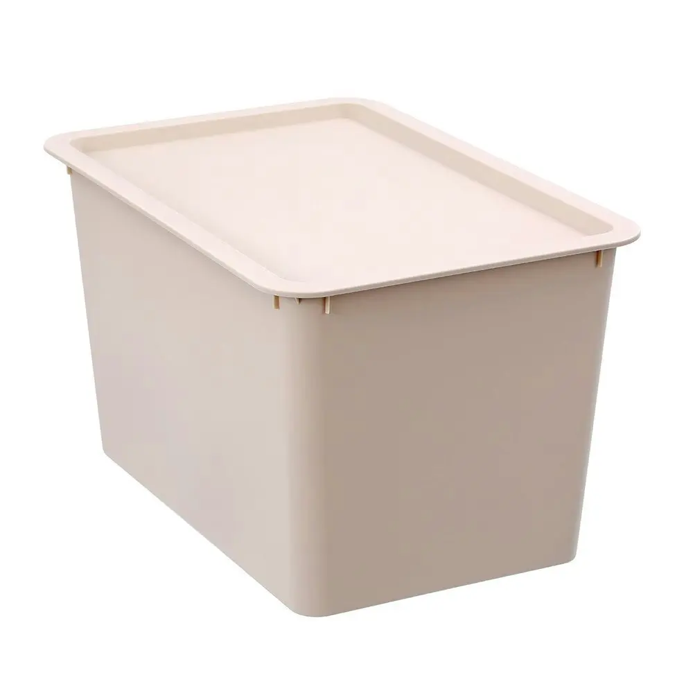 3x Boxsweden Tidy 20L/37.5x22.5cm Storage Box Lidded Rectangle Organiser Asst