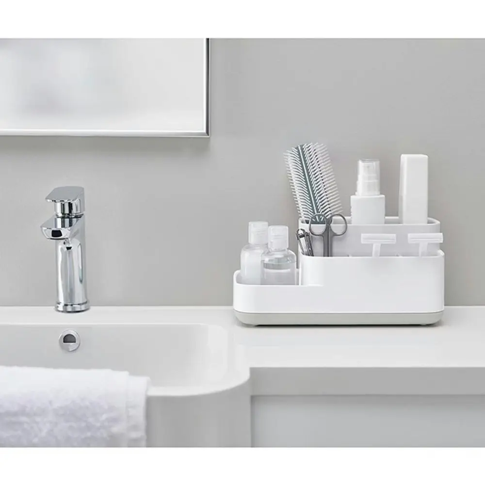 Joseph Joseph Easystore Bathroom Caddy Sink Toiletries Storage Organiser Grey