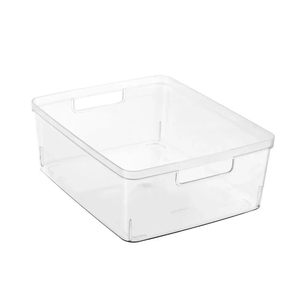 2x Boxsweden Crystal 15L Sort Container 35cm w/ Handles Storage Organiser Asst.