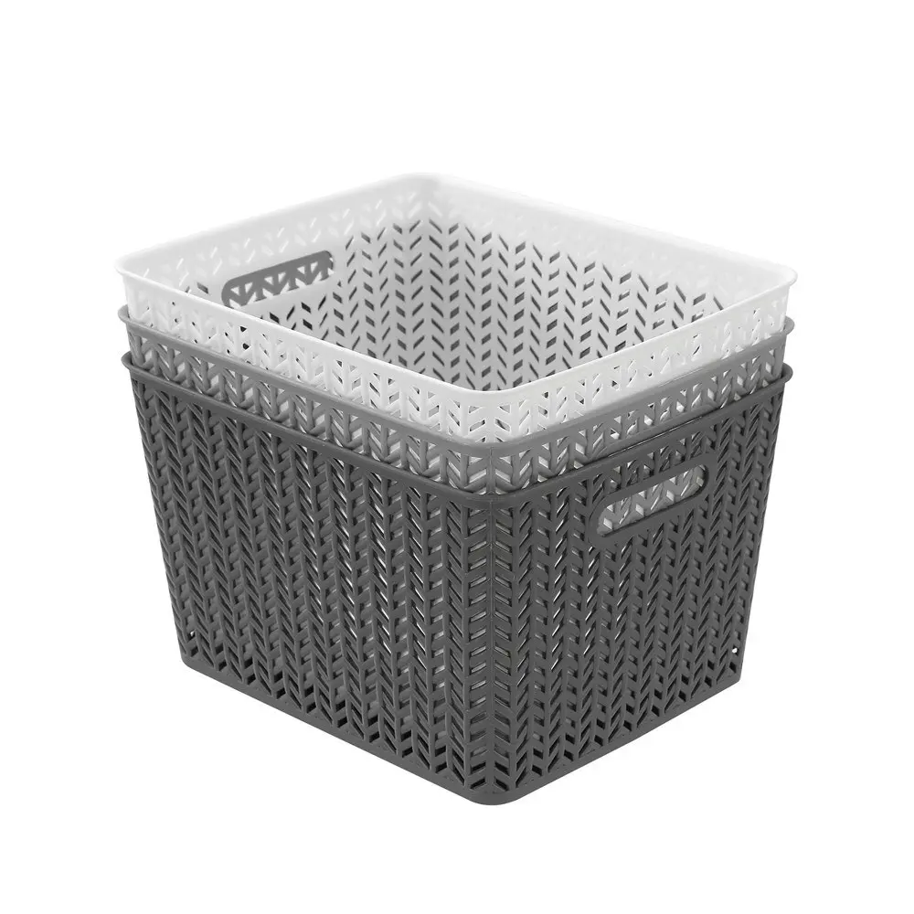 Boxsweden 35.5x29.5cm Cesta Basket Cleaning Storage Organiser Container L Asst