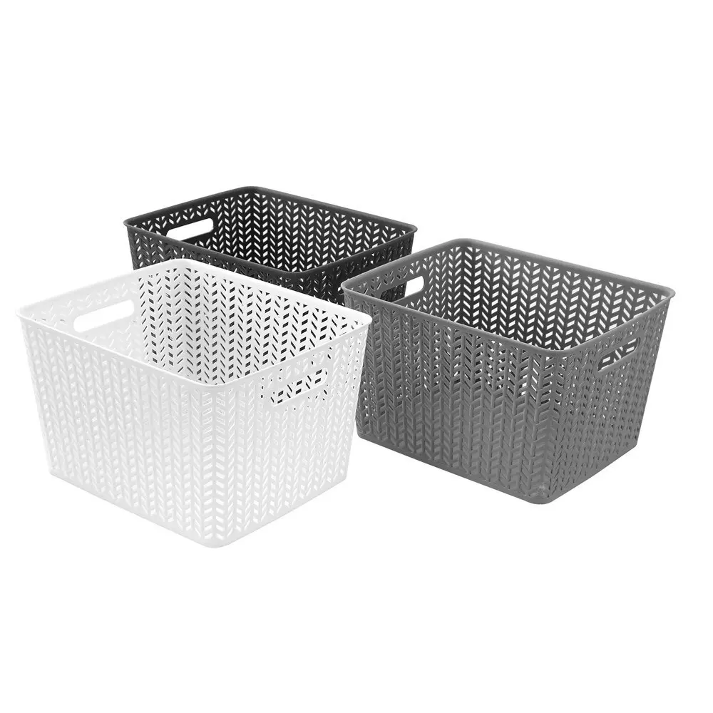 Boxsweden 35.5x29.5cm Cesta Basket Cleaning Storage Organiser Container L Asst