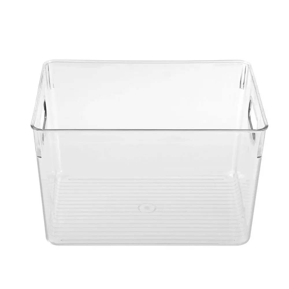 2x Boxsweden Crystal 15L/33x25cm Encore Container Home Storage Organiser Clear