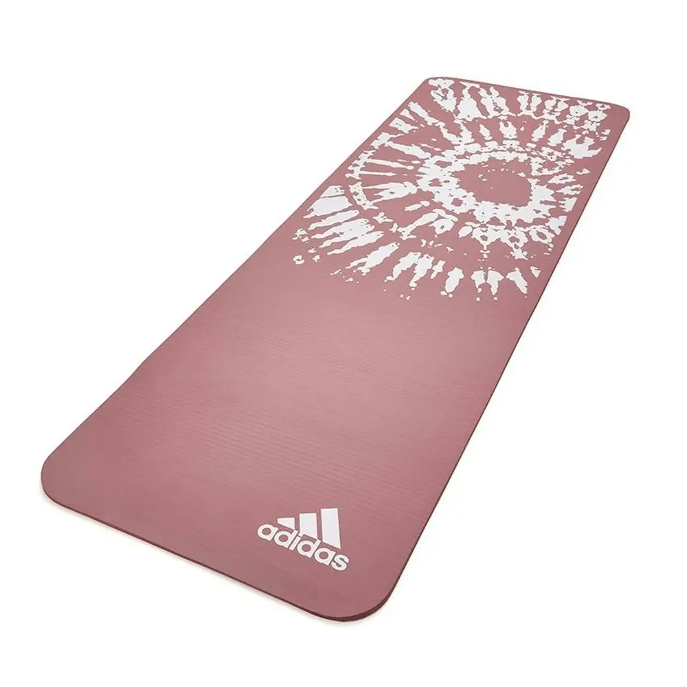 Adidas 10mm Tie-Dye Fitness Yoga Mat Home Exercise/Workout/Training Gym Pink